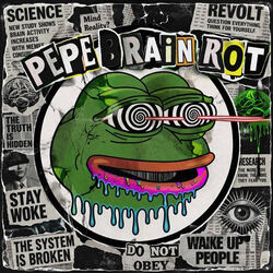 Pepe Brain Rot Logo
